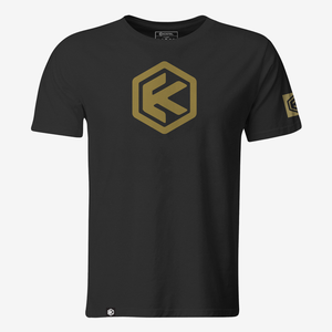 Standard Tee - Black/Gold